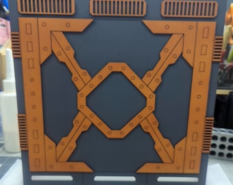 X Panel Action Figure Diorama 1/12 scale Wall Panel