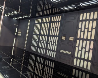 Star Wars Diorama Wall Panels for 1/18 Scale