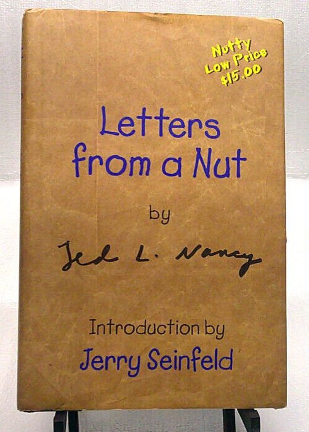 Nut Letters Letters From A Nut by Ted L. Nancy Hard Cover Book 1997 - Etsy