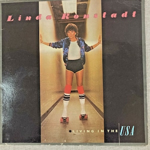 LINDA RONSTADT  Living In The U.S.A.   Vinyl LP    Asylum   6E-155   1978