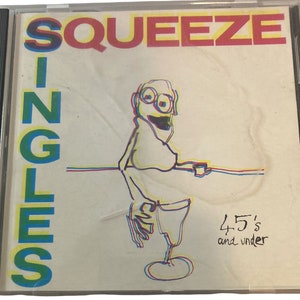 Squeeze &quot;Singles 45&#39;s and under&quot;.  CD  A&M Records CD 3338  1982