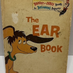 The Ear Book by Al Perkins 1968 Hardcover Beginner Books Random House