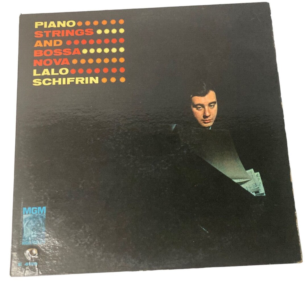 Lalo Schifrin Piano, Strings and Bossa Nova Vinyl LP Mono MGM 1962 