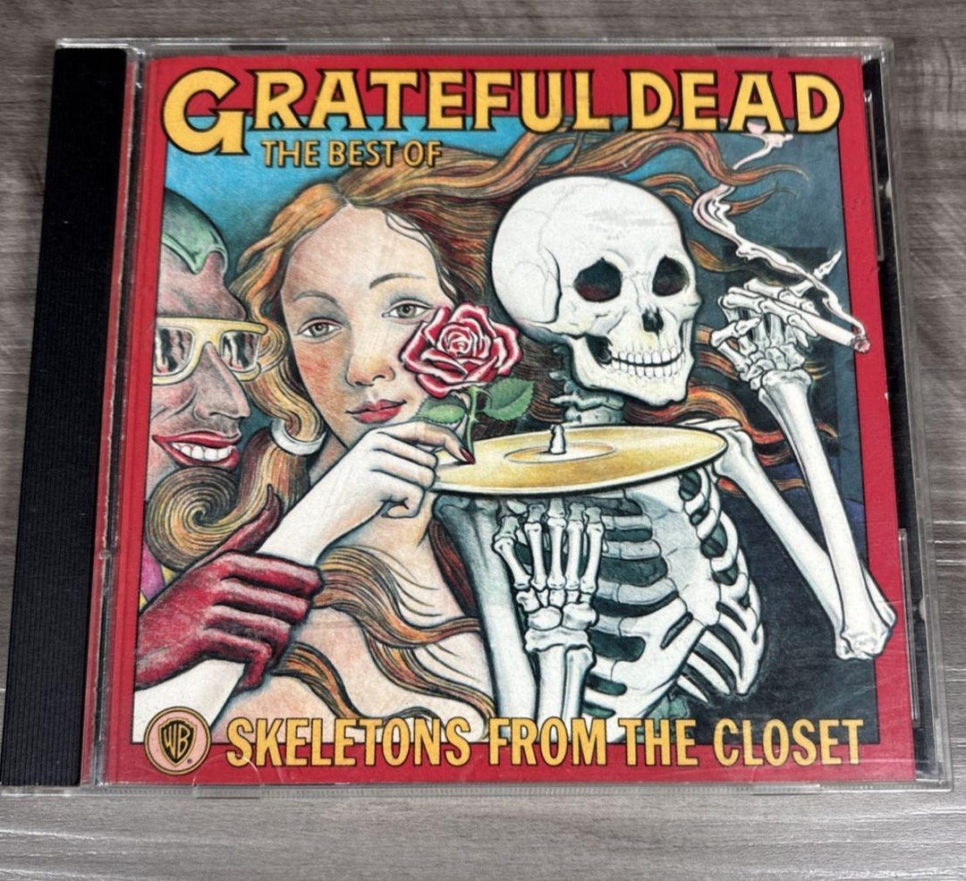 Skeleton Rave Cd Grateful Dead* the Best Of: Skeletons From the Closet CD 1988 Warner ...