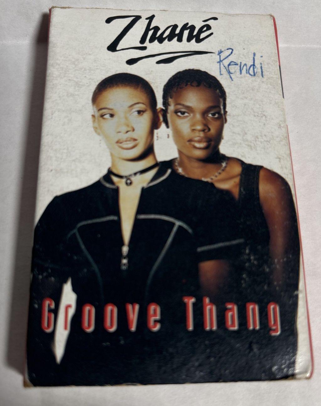 Zhané Groove Thang Cassette Single 1993 Motown 374632228-4 R&B Hip