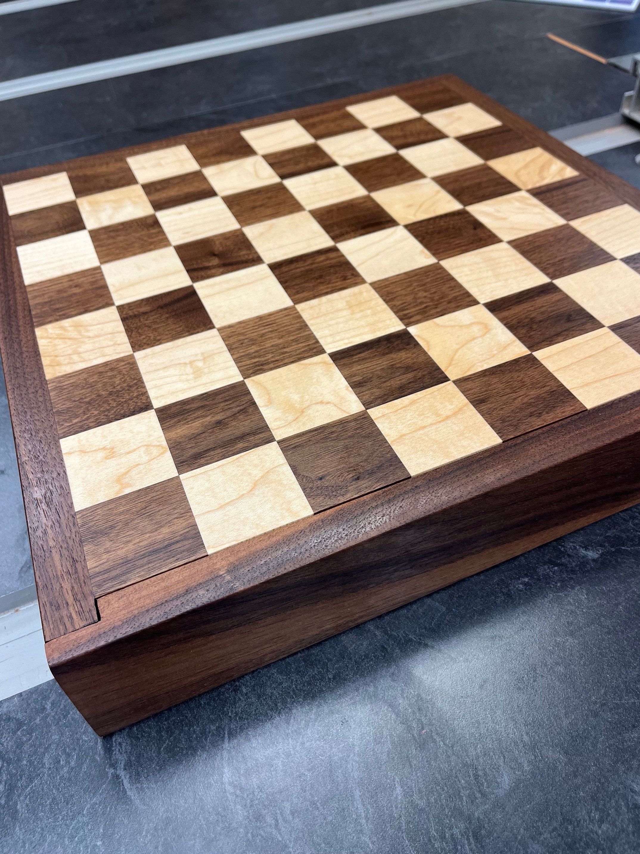 Handmade Chessboard/checkerboard With Storage for Chess Set and or ...
