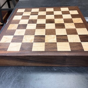 Handmade Chessboard/checkerboard With Storage for Chess Set and or ...