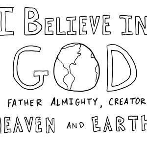 Apostles Creed Kids Coloring Pages (16 Pages, PDF Download) - Etsy