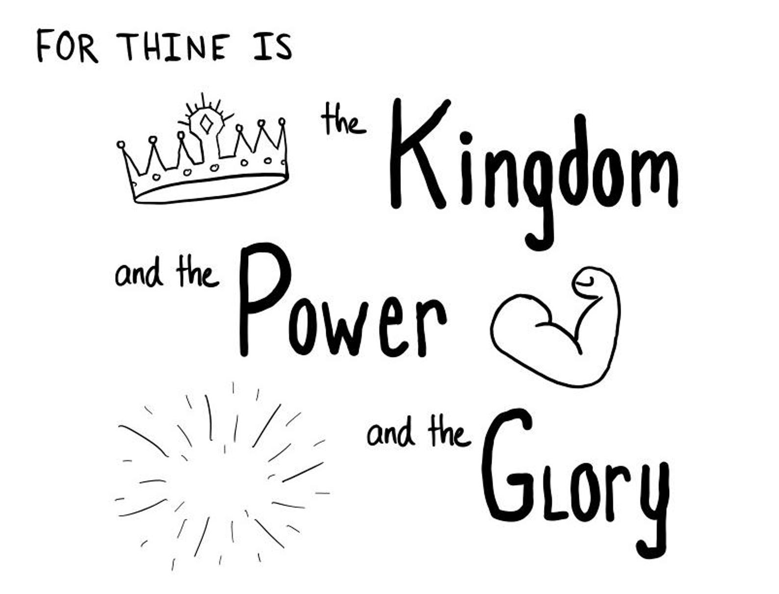 The Lord's Prayer Kids Coloring Pages (11 Pages, PDF Download) - Etsy