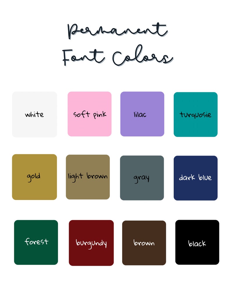 Personalized Acrylic Wedding Name Tags Stocking Name Tags Gift Tags