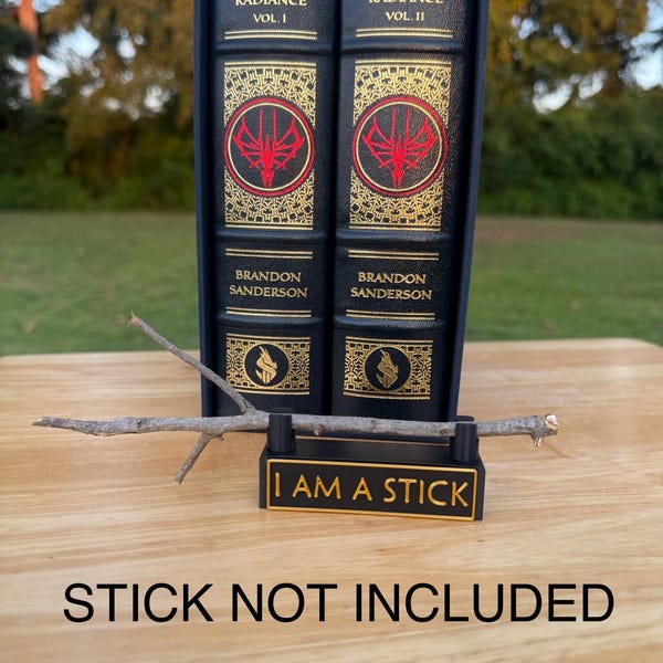 Soy una figura de cartón de la saga El Archivo de las Tormentas de Brandon Sanderson *CAJA NO INCLUIDA*