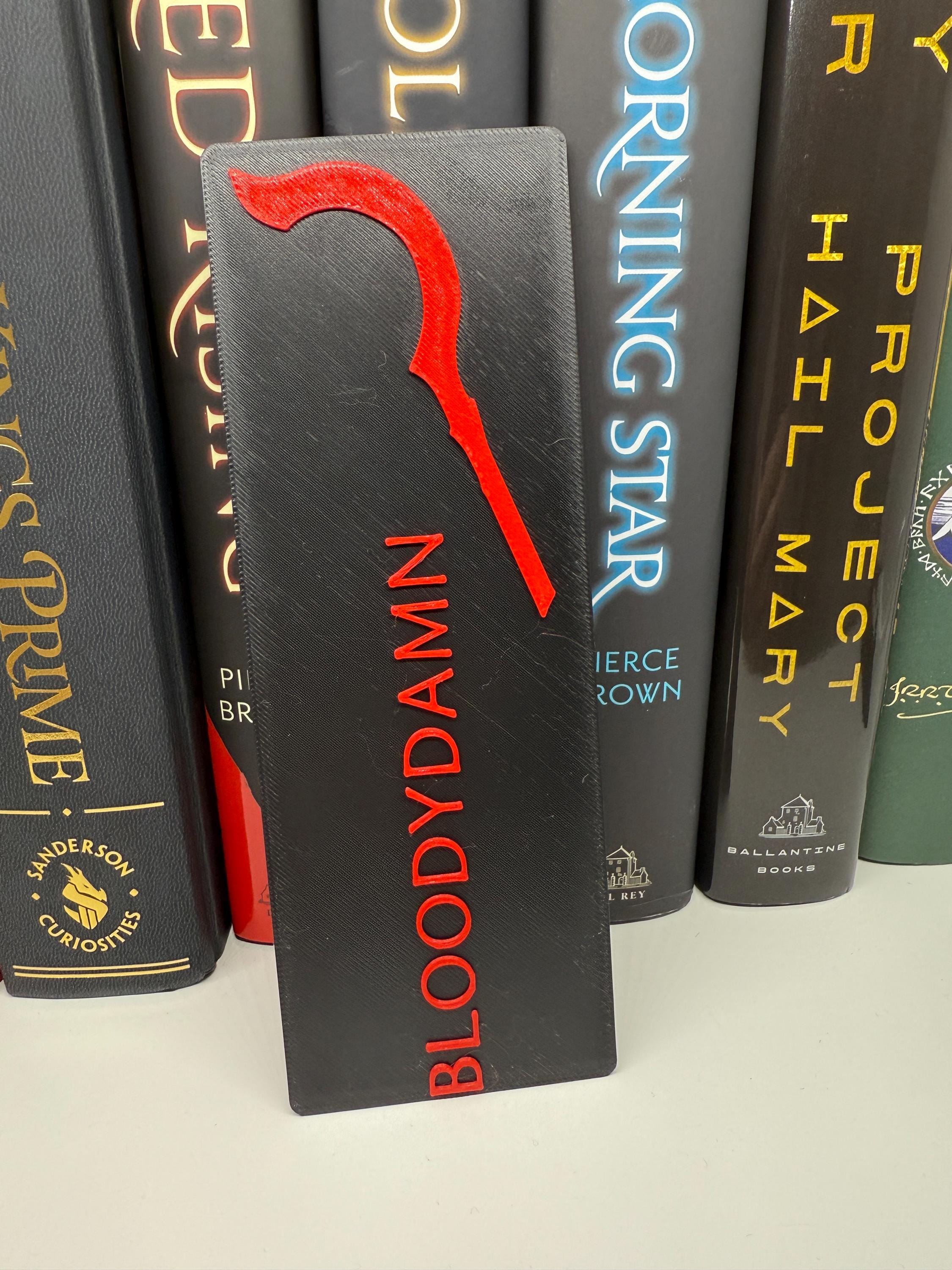 Red Rising Bookmark Print Red Rising Series Inspired Bookmark – Howler & Reaper Inspired Book ...