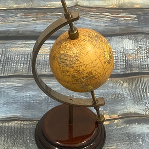 Globe terrestre en laiton de style antique, carte du monde, fait main nautique, belle maison ou bureau, merveilleux globe terrestre