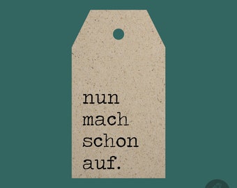gift tags, now open it