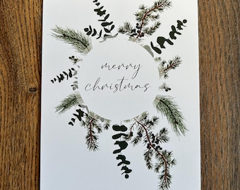 Christmas card Merry Christmas