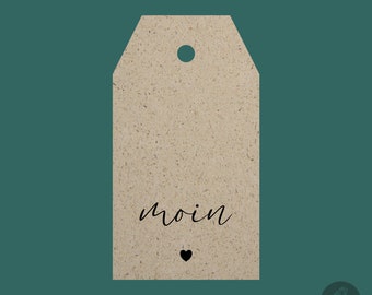 gift tag hello