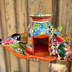 Talavera Bird Feeder