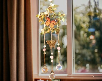 Traumfänger - Traumfänger Dekoration - hängendes Ornament - Wandkunst - bunter Traumfänger - Schlafzimmerdekoration - Geschenk für sie