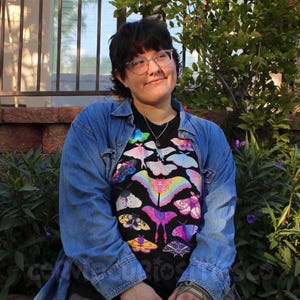 Subtle Pride Moths | Unisex Heavy Cotton Tee