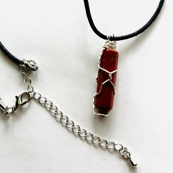 SCROLL FOR MORE Natural gemstone handmade wire wrapped necklaces