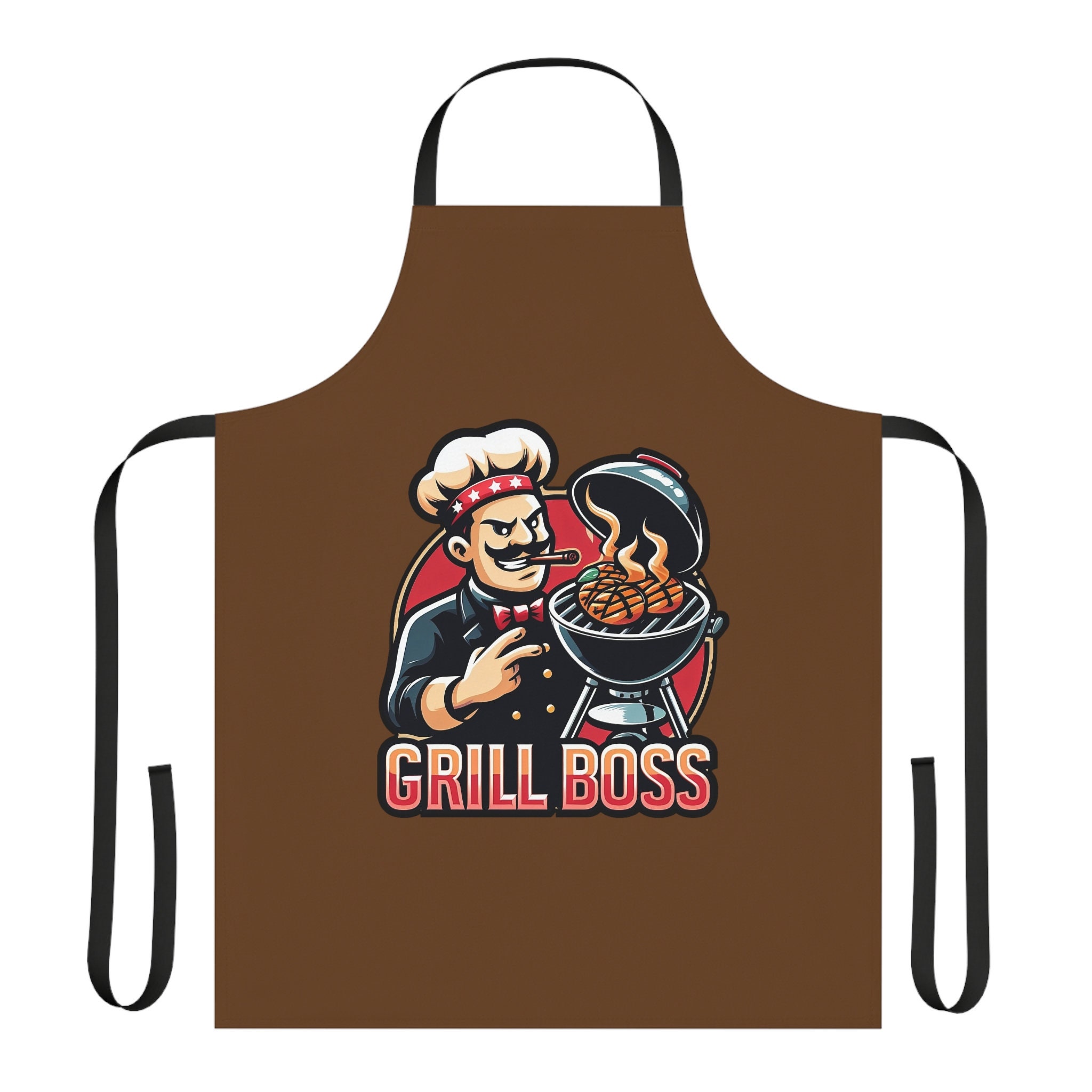 Grill Boss Apron Etsy