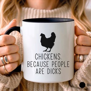Funny Chicken Mug • Gift for Chicken Lover • Chicken Gift • Birthday Gift • Gift for Him • Gift for Her • Gift for Dad • Gift for Mum image 2