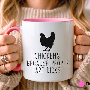 Funny Chicken Mug • Gift for Chicken Lover • Chicken Gift • Birthday Gift • Gift for Him • Gift for Her • Gift for Dad • Gift for Mum image 3