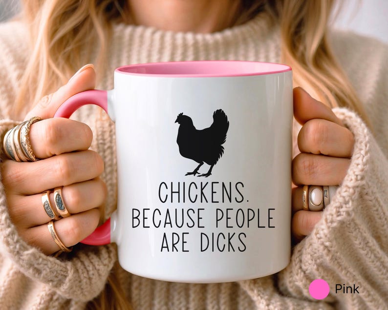 Funny Chicken Mug • Gift for Chicken Lover • Chicken Gift • Birthday Gift • Gift for Him • Gift for Her • Gift for Dad • Gift for Mum image 3