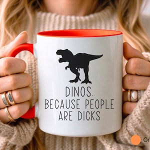 Mug dinosaure amusant • Cadeau pour amateur de dinosaures • Cadeau dinosaure • Cadeau d'anniversaire • Cadeau pour lui et elle • Cadeau pour fille et fils • Cadeau amusant image 3