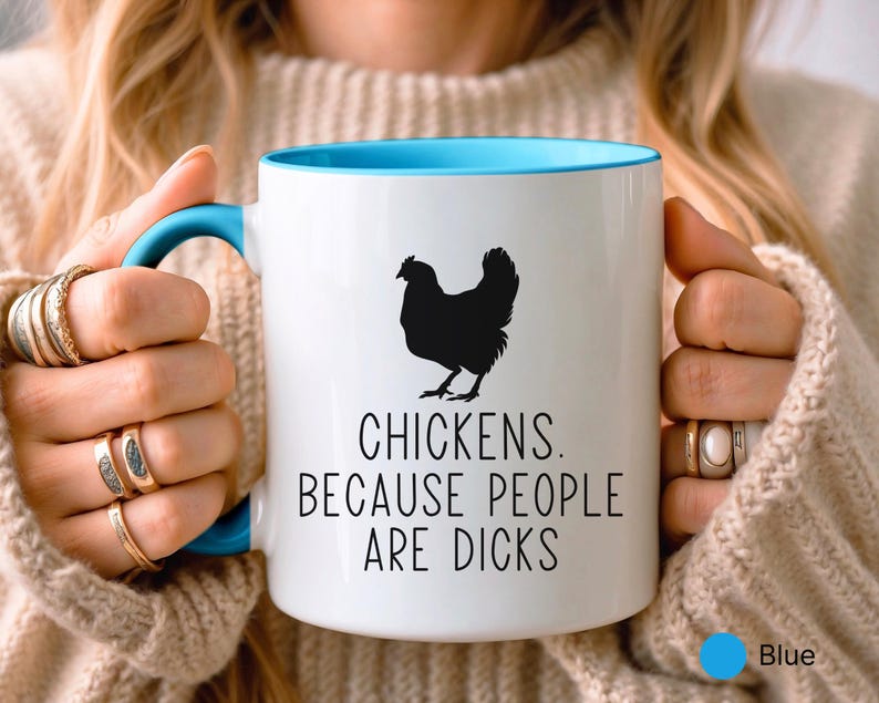 Funny Chicken Mug • Gift for Chicken Lover • Chicken Gift • Birthday Gift • Gift for Him • Gift for Her • Gift for Dad • Gift for Mum image 5
