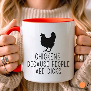 Funny Chicken Mug • Gift for Chicken Lover • Chicken Gift • Birthday Gift • Gift for Him • Gift for Her • Gift for Dad • Gift for Mum image 4