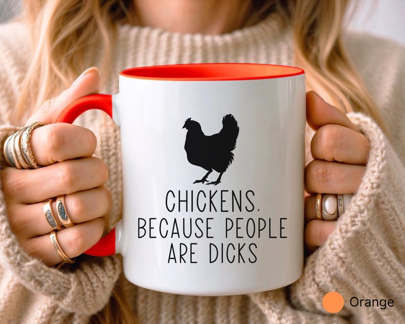 Funny Chicken Mug • Gift for Chicken Lover • Chicken Gift • Birthday Gift • Gift for Him • Gift for Her • Gift for Dad • Gift for Mum image 4