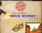 Venice Mystery Detective Game, Printable Escape Room Activity, Kids Passport Missions (PDF)
