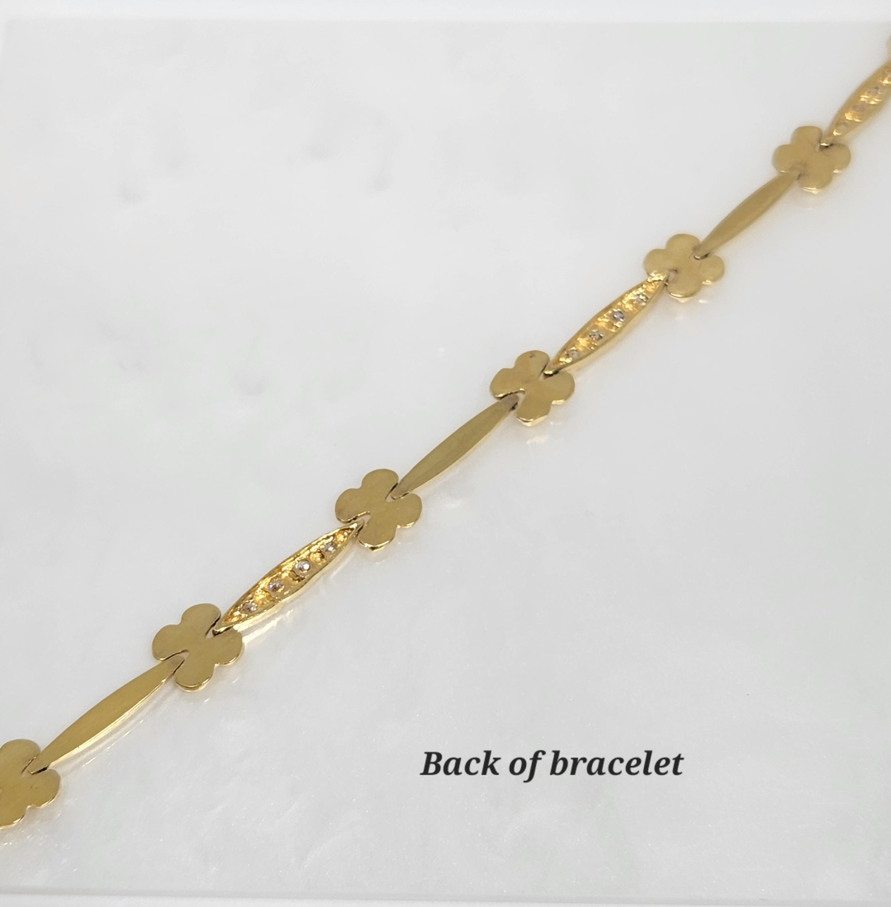 10kビンテージゴールドブレスレットUS男女兼用antiquevintage金製 ダイヤモンド 10K イエローゴールド マイアミブレスレット 幅9mm