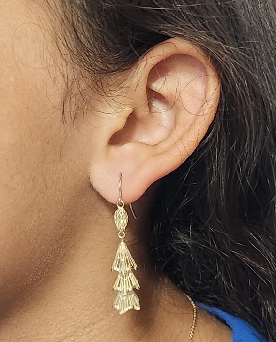 Boheman Flgree Chandeler Earrngs