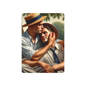 Pokerkarten | Missing Grant Series 061 - Vintage Americana, Queer Love & Grant Holz-inspirierte Spielkarten Glück, Freude und Feier