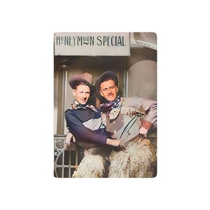 Foto antigua de cartas de póquer queer - paire 028 / Romance de vaqueros / Historia de amor LGBTQ+ restaurada e historia del oeste Matrimonio gay
