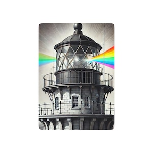 Cartes de poker Beacon | Plateforme de fierté LGBTQ+ | Série Queer Legacy | Cartes à jouer de collection en édition limitée Le phare arc-en-ciel