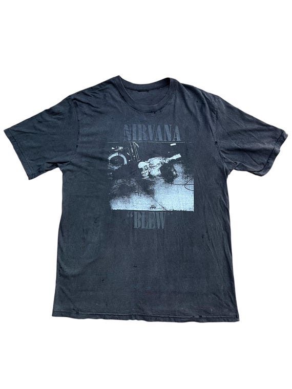 Vintage 90s Nirvana Blew T-shirt - Size XL - Etsy
