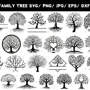 Arbre de vie Svg, Clipart arbre de vie, arbre de vie Svg coupe des fichiers pour Cricut, arbre de vie celtique svg, SVG de réunion de famille