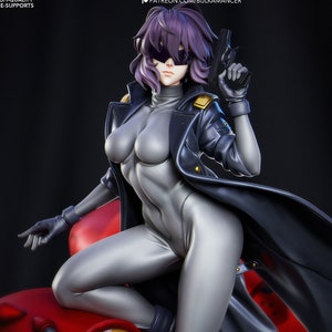 Figurine Mokoto Kusanagi 21cm / 8.3in (Painted) - Ghost In The Shell - 3D Printed Resin