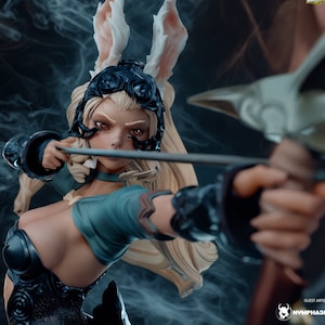 Figura Fran (Pintada) 28cm / 11in - Final Fantasy XII - resina impresa en 3D