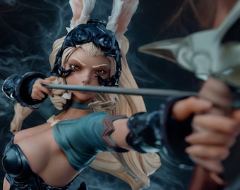 Figurine Fran (Painted) 28cm / 11in - Final Fantasy XII - 3D printed resin