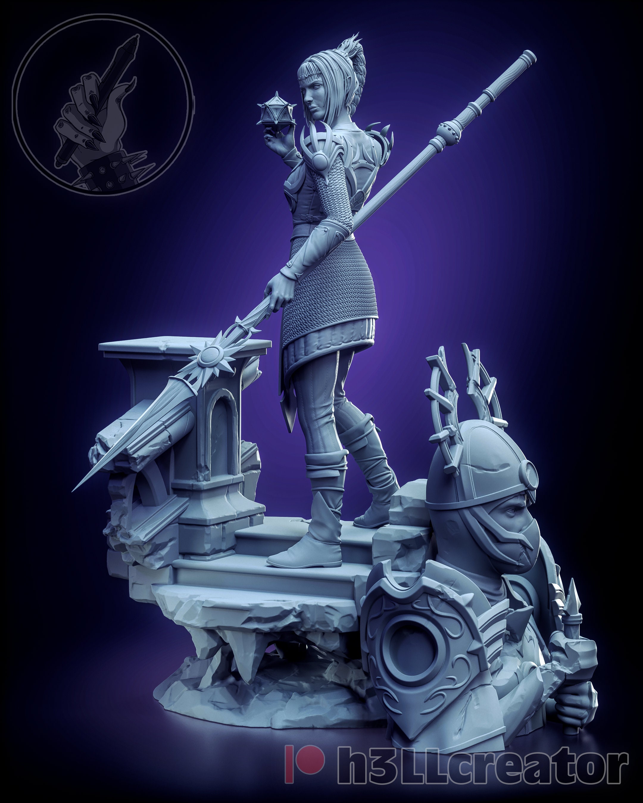 未塗装 1/10 バルダーズゲート3 シャドウハート ガレージキット フィギュア バルダーズゲート3 シャドウハート 1/10 ガレージキット 未塗装