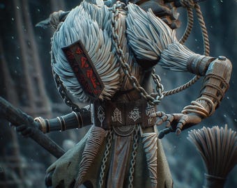 フィギュア マエル（塗装済み） 24-34 cm / 9.45-13.38 インチ - Clair