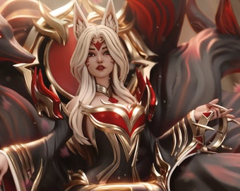 Figurine Arhi (Painted) 25cm / 9.84in - League Of Legends - 3D printed resin