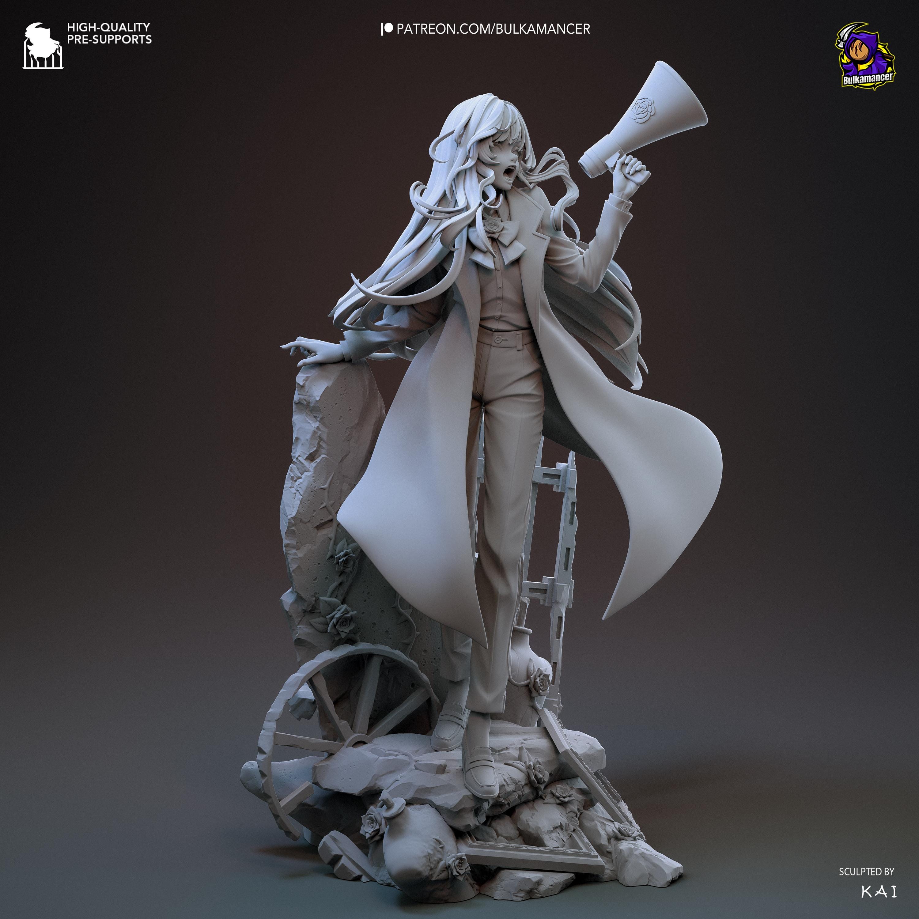 Figurine Chando 25cm / 8.65in (painted) - ADO - 3D Printed Resin