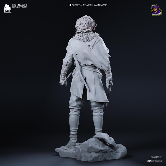 フィギュア裏面（塗装済み）25 cm / 9.84インチ - Clair Obscur