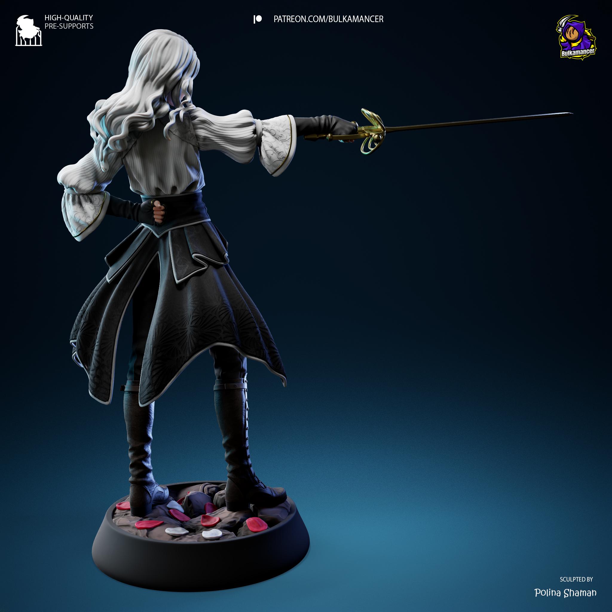 リアルマエルフィギュア（塗装済み）22cm / 8.65インチ - Clair Obscur