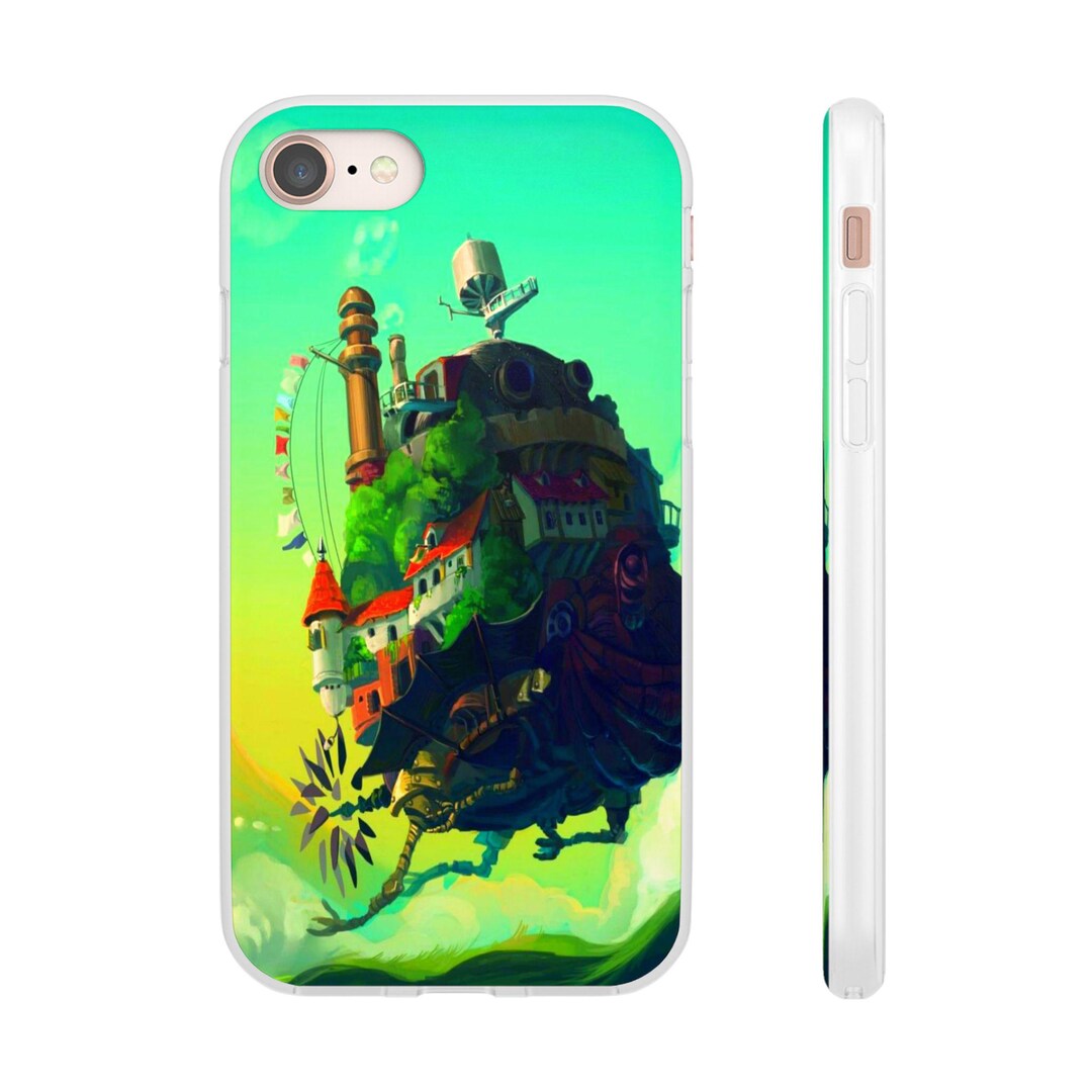 Howl's Moving Castle Anime Movie Phone Case, Studio Ghibli Art Phone ...
